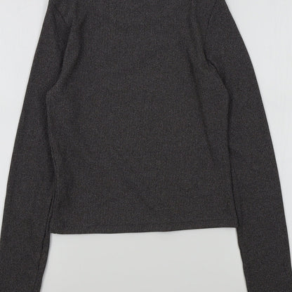 Womens UK Size S H&M Grey Pullover Jumper