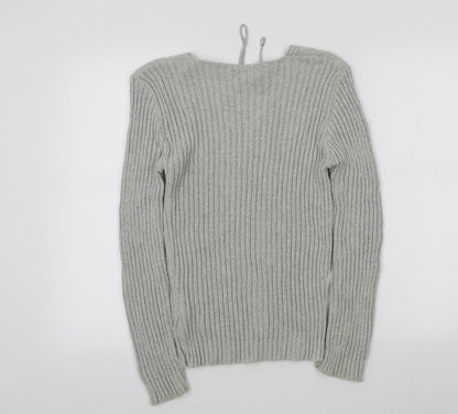 Womens UK Size M oyisis Grey Pullover Jumper