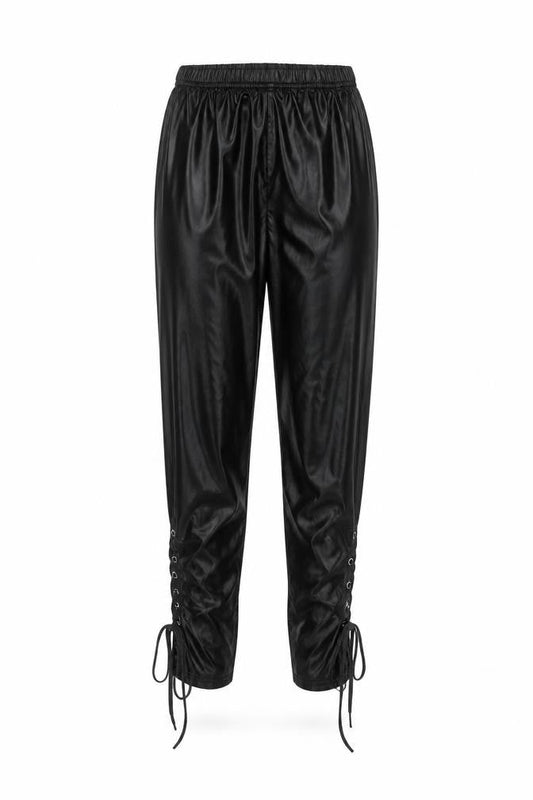 Womens UK Size S Preworn  Carrot Black Leggings