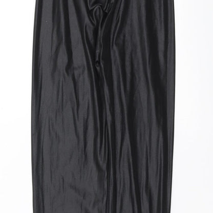 Womens UK Size S Preworn  Carrot Black Leggings