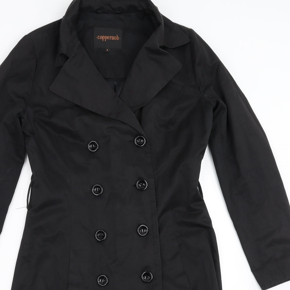 Coppernob Womens Black   Jacket  Size 8
