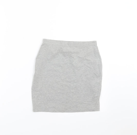 Primark Womens Grey   Straight & Pencil Skirt Size 6