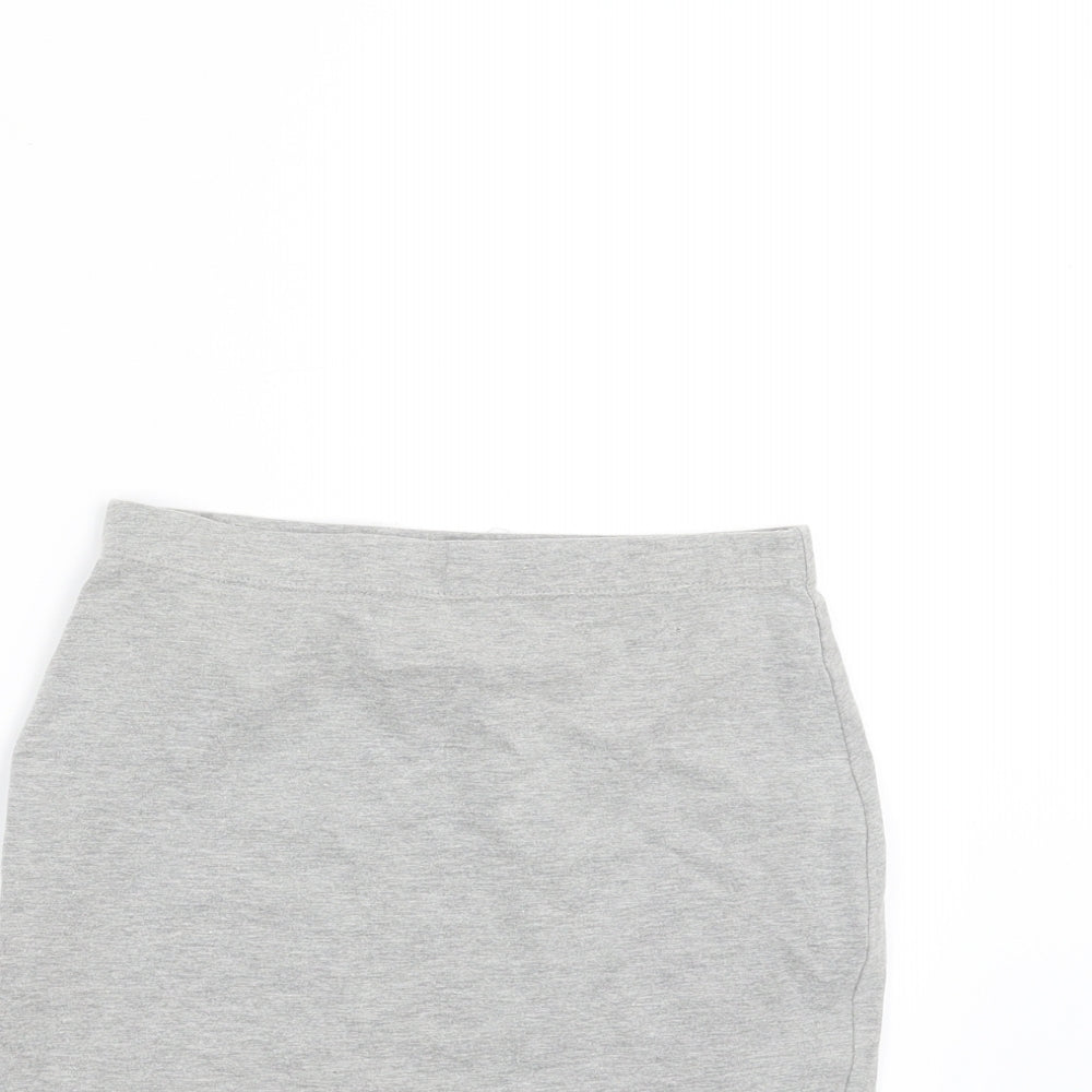 Primark Womens Grey   Straight & Pencil Skirt Size 6