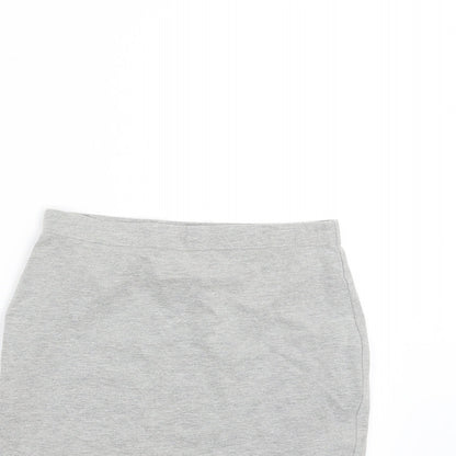 Primark Womens Grey   Straight & Pencil Skirt Size 6