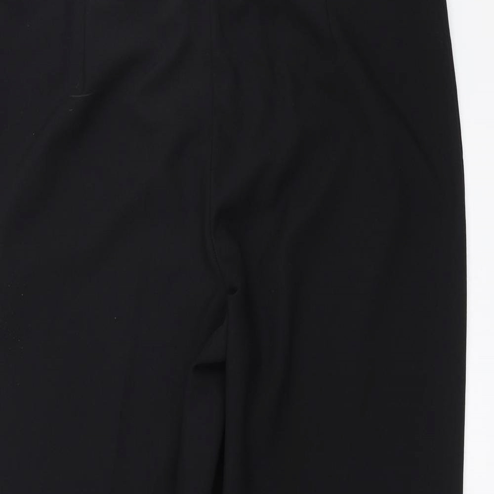 George Womens Black   Trousers  Size 16 L27 in