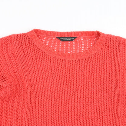Womens UK Size 14 Dorothy Perkins Red Pullover Jumper
