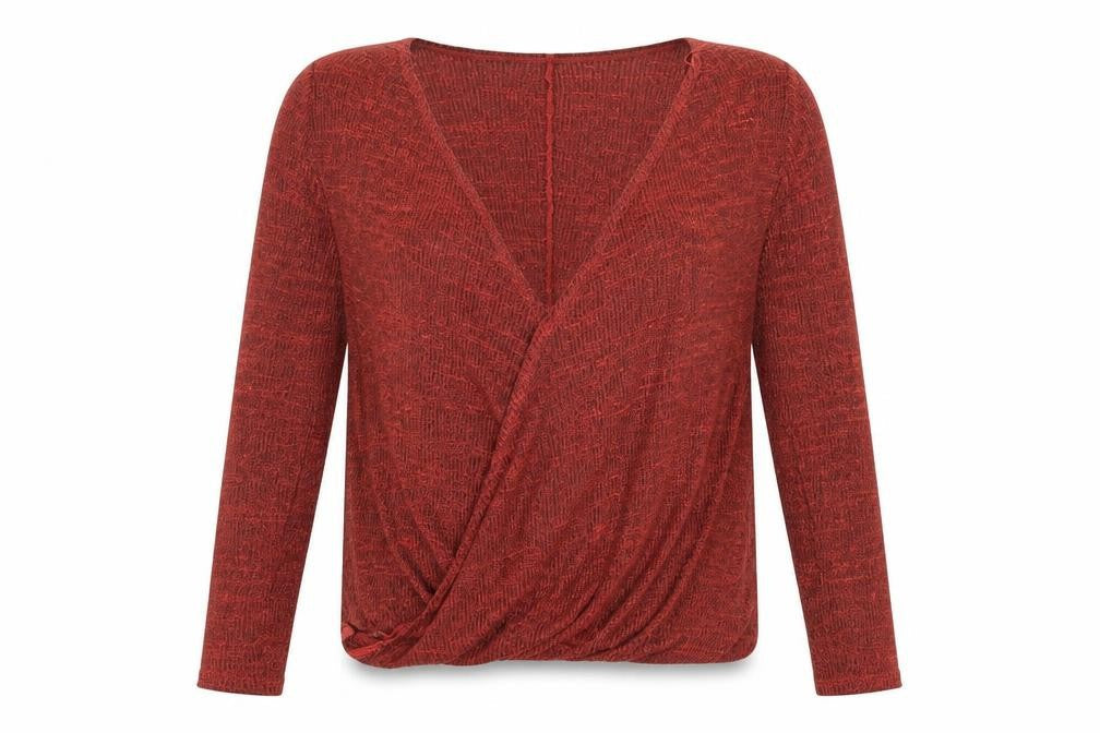 Womens UK Size 10 River Island Orange Pullover Jumper