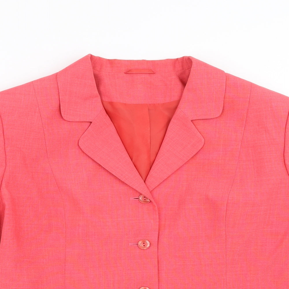 St Bernard Womens Pink   Jacket Suit Jacket Size 14