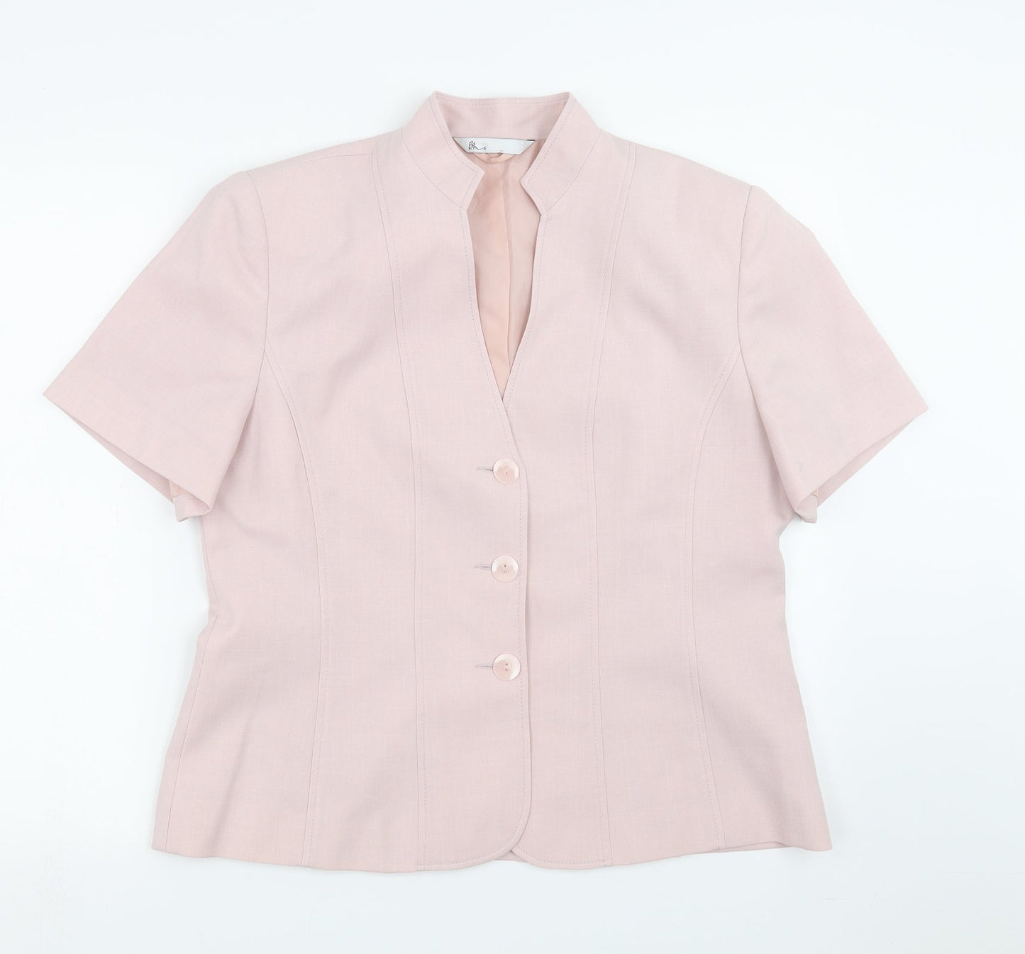 BHS Womens Pink   Jacket Suit Jacket Size 16