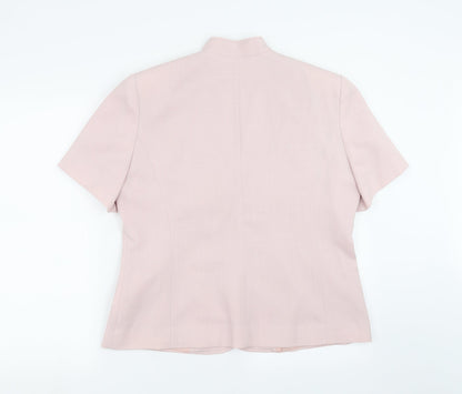 BHS Womens Pink   Jacket Suit Jacket Size 16