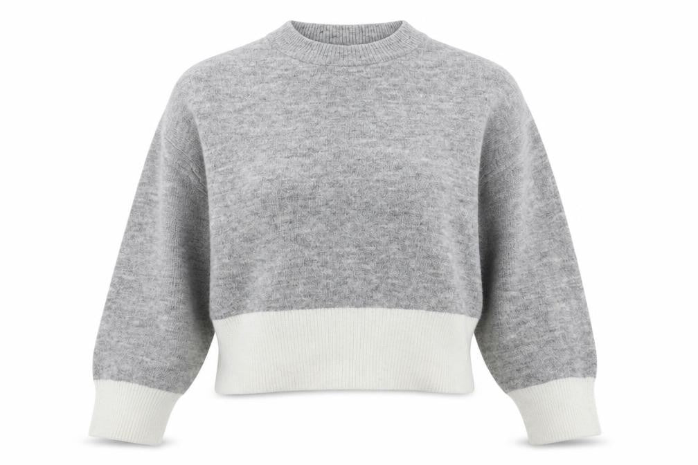 Womens UK Size XS H&M Grey Pullover Jumper