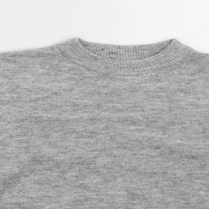 Womens UK Size XS H&M Grey Pullover Jumper