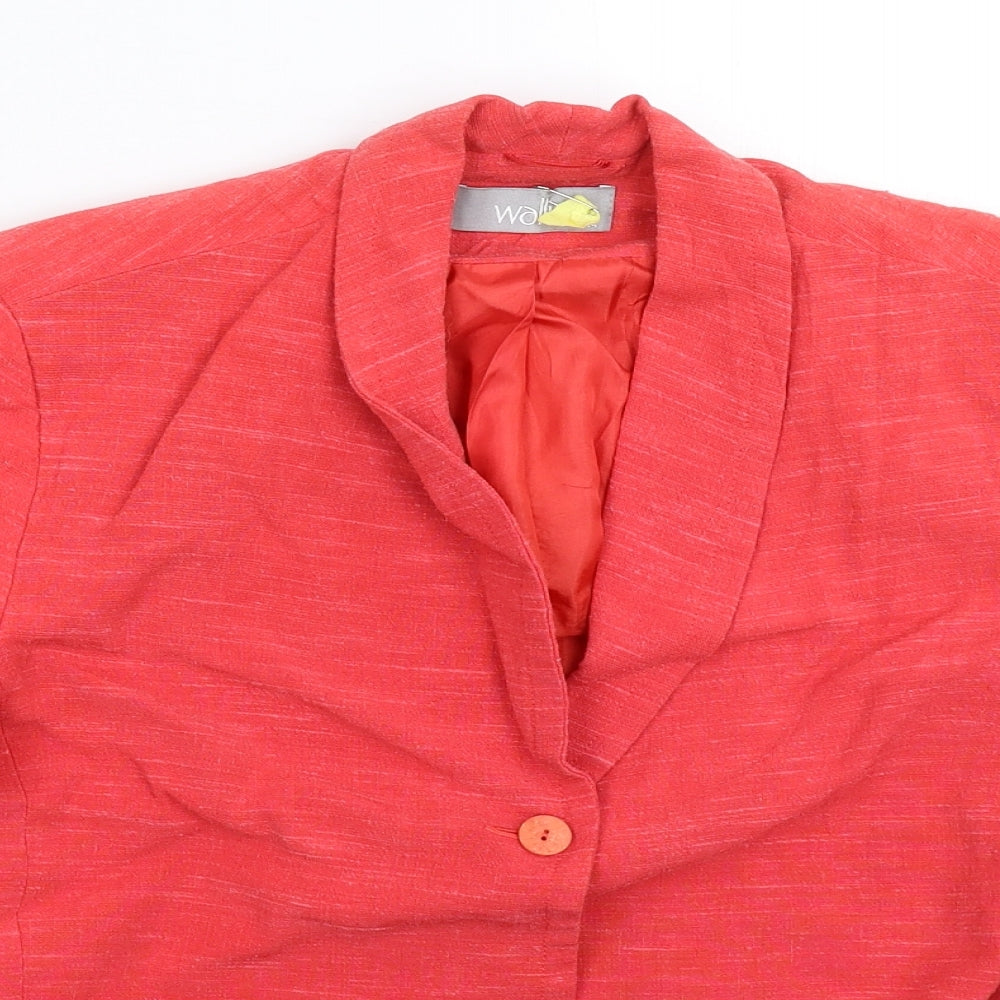 Wallis Womens Pink   Jacket Suit Jacket Size 12