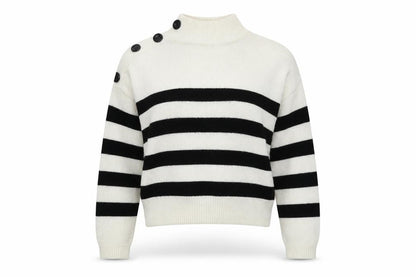 Primark Womens Multicoloured Striped Knit Pullover Jumper Size 6