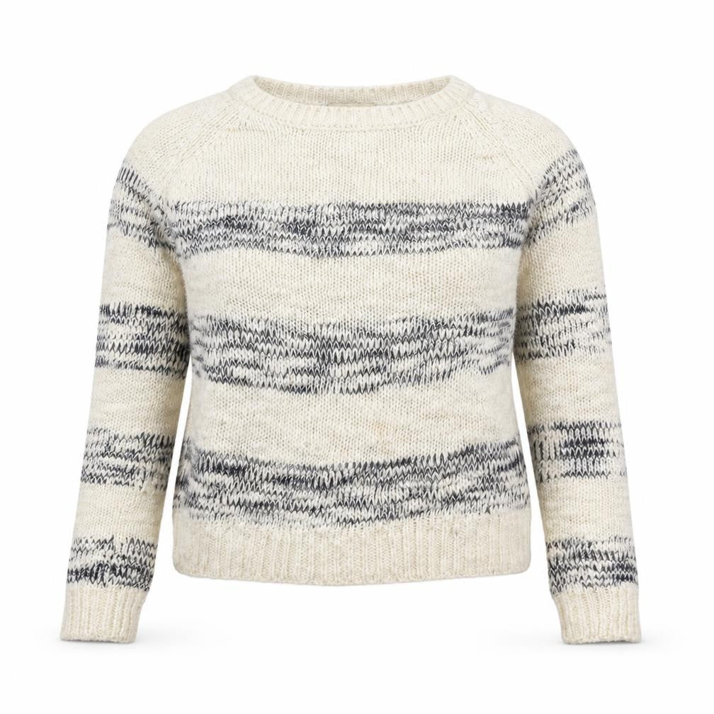 Womens UK Size 12 Papaya White Pullover Jumper