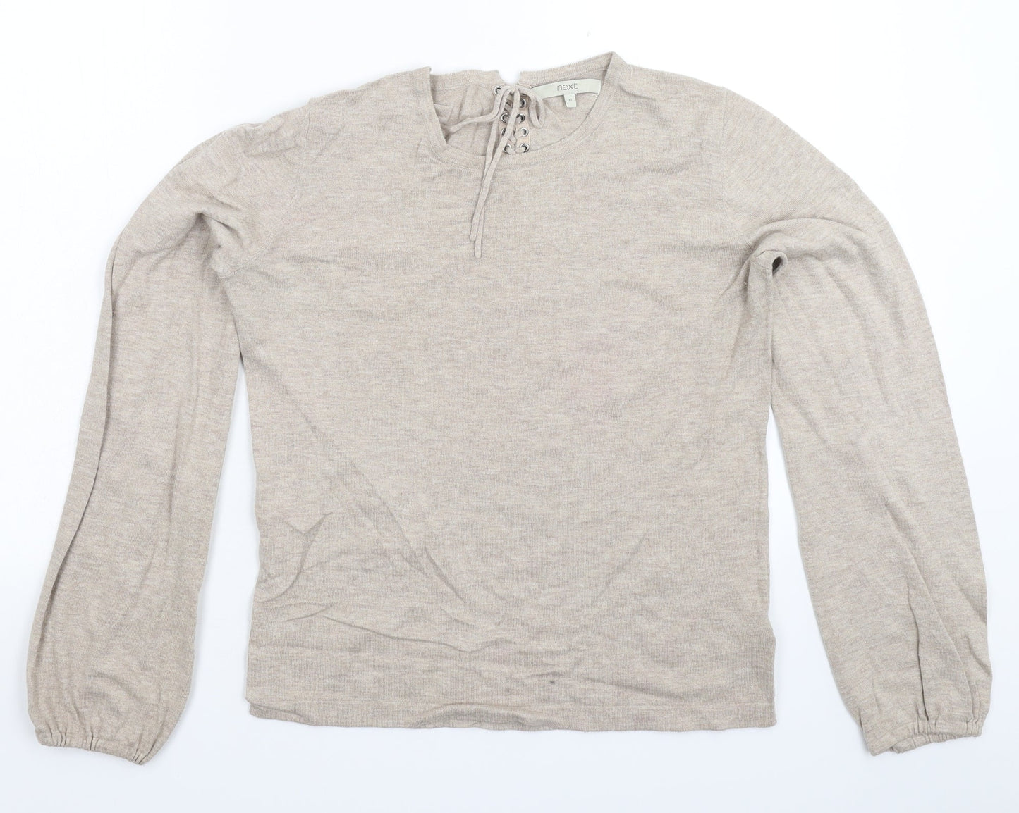 Womens UK Size 12 NEXT Grey Pullover Jumper