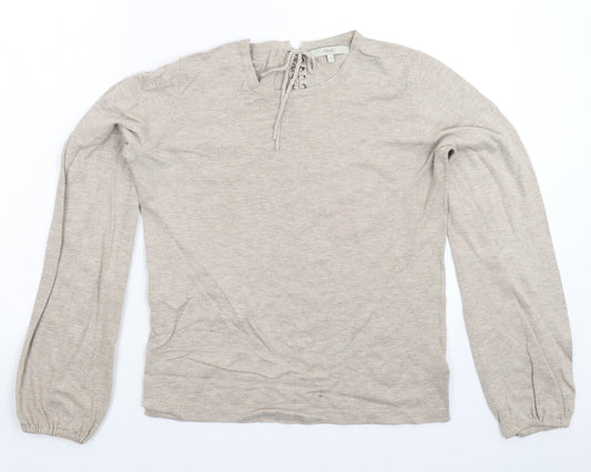Womens UK Size 12 NEXT Grey Pullover Jumper