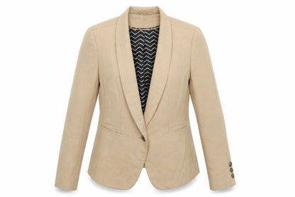 Womens UK Size 12 Marks and Spencer Regular Beige Suit Jacket