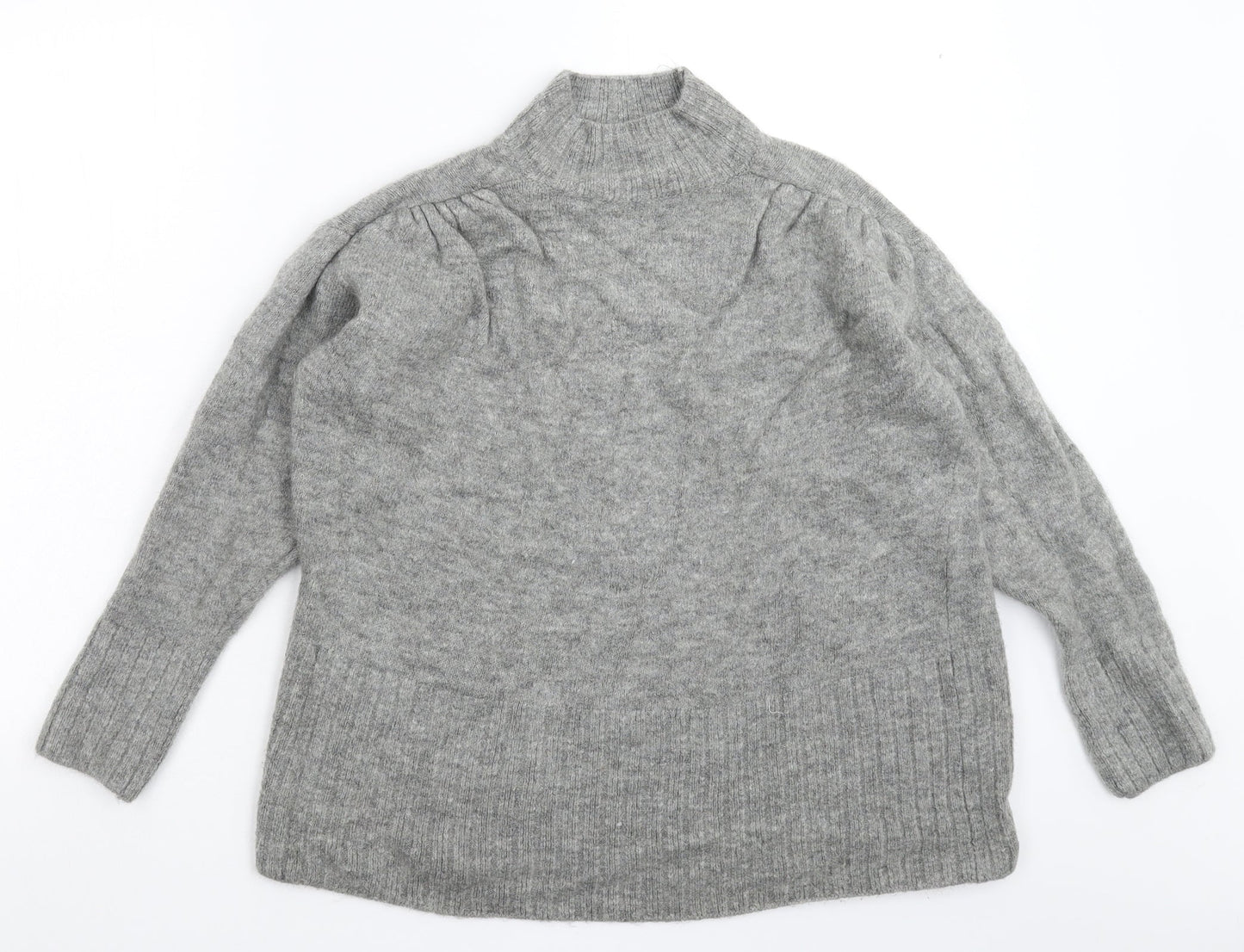 George Womens Grey  Knit Pullover Jumper Size M