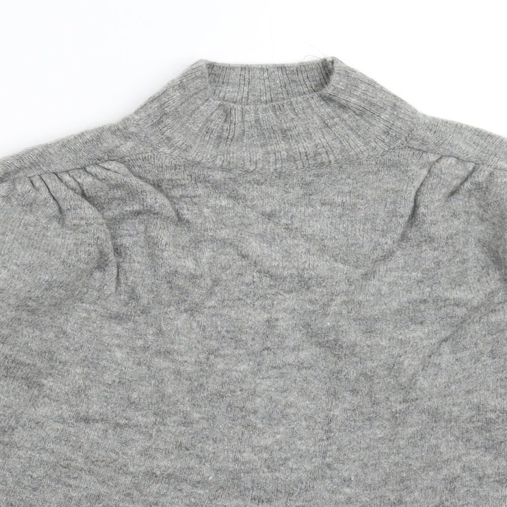 George Womens Grey  Knit Pullover Jumper Size M