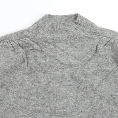 George Womens Grey  Knit Pullover Jumper Size M