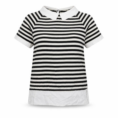 Womens UK Size M Monteau Multicoloured Basic Polo