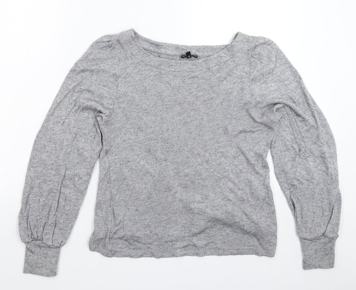 Womens UK Size 14 Marks and Spencer Grey Pullover Jumper