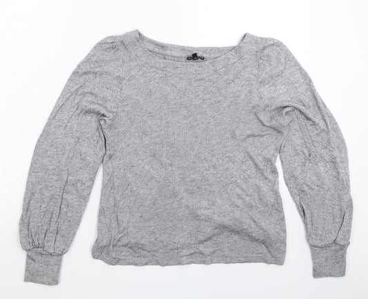 Womens UK Size 14 Marks and Spencer Grey Pullover Jumper