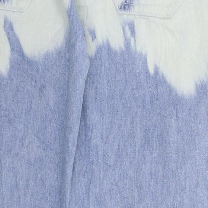 Mens UK Size S Preworn Regular Fit Straight Blue Jeans