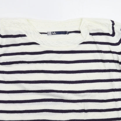 Womens UK Size 16 Isle White Pullover Jumper