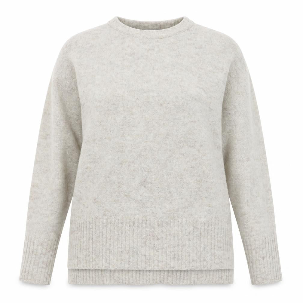 Womens UK Size S Divided Grey Pullover Jumper