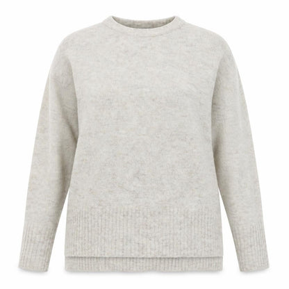 Womens UK Size S Divided Grey Pullover Jumper