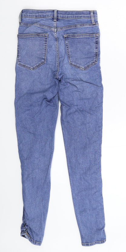 Topshop Womens Blue  Denim Skinny Jeans Size 26 in L29 in