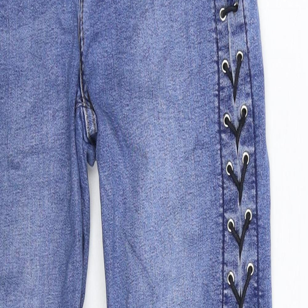 Topshop Womens Blue  Denim Skinny Jeans Size 26 in L29 in