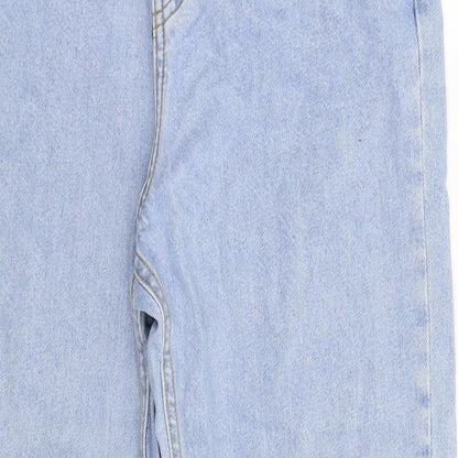 Denim & Co. Womens Blue  Denim Skinny Jeans Size 10 L29 in