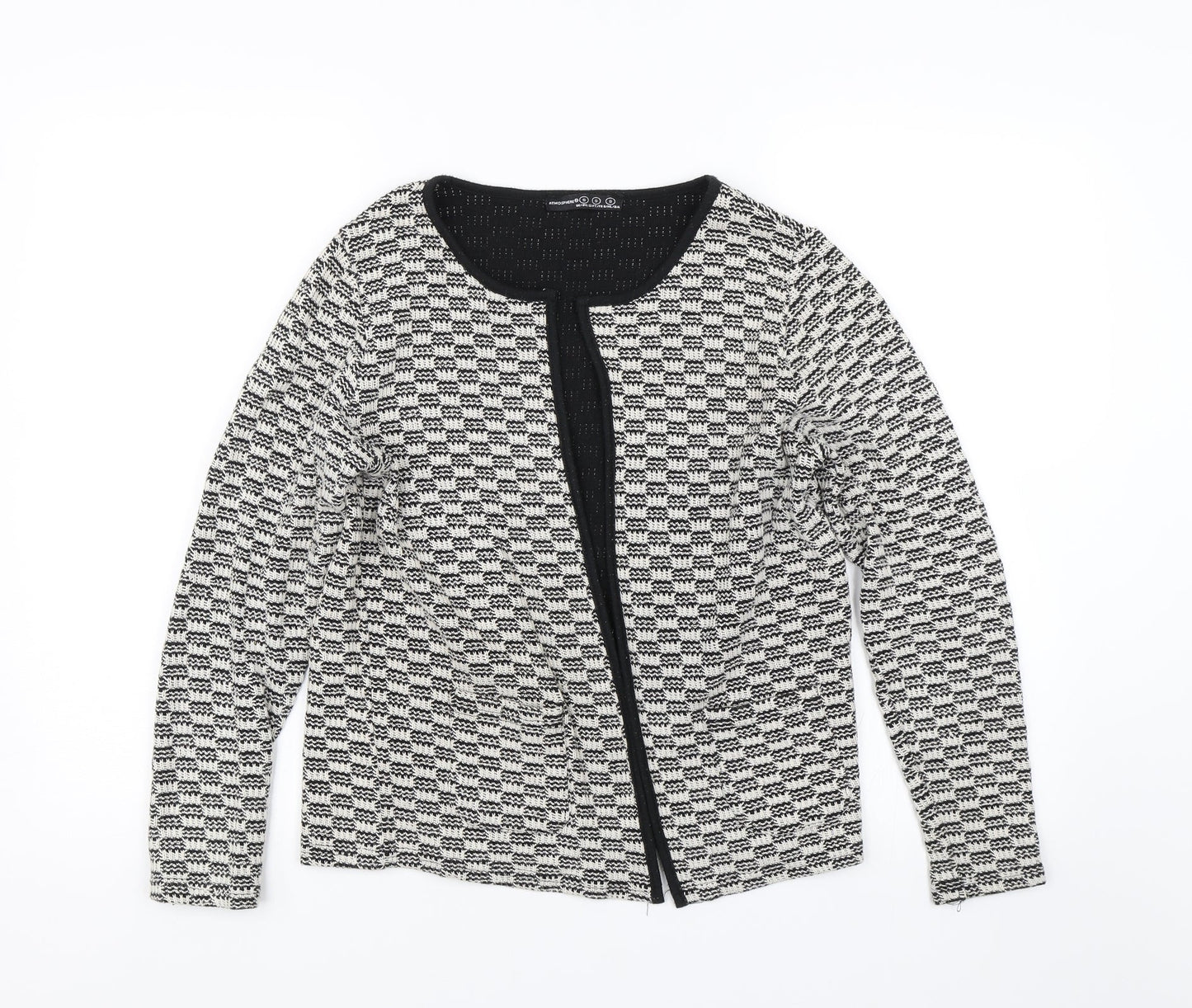 Primark Womens Beige Striped  Cardigan Jumper Size S