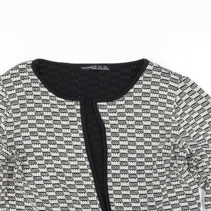 Primark Womens Beige Striped  Cardigan Jumper Size S