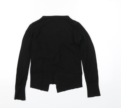 Womens UK Size S MNG Basics Black Cardigan Jumper
