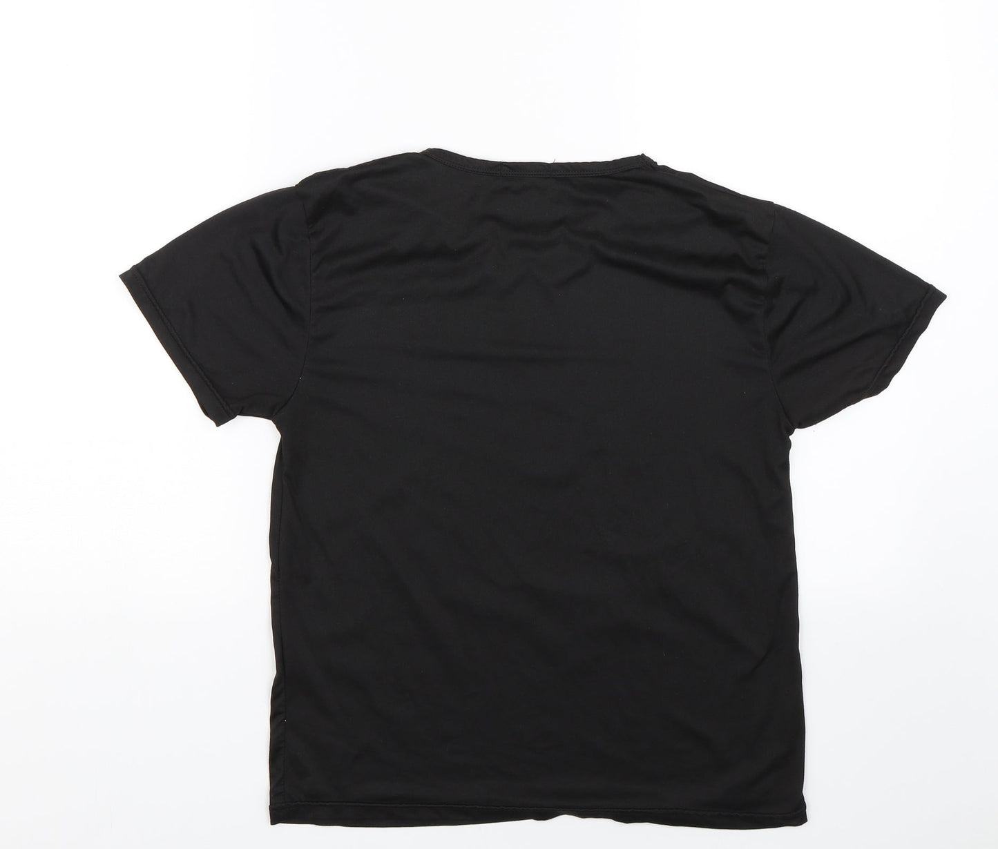 Zslibo Womens Black   Basic T-Shirt Size S  - Super