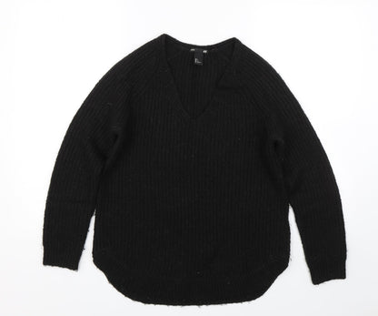 Womens UK Size S H&M Black Pullover Jumper