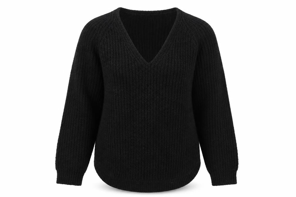 Womens UK Size S H&M Black Pullover Jumper