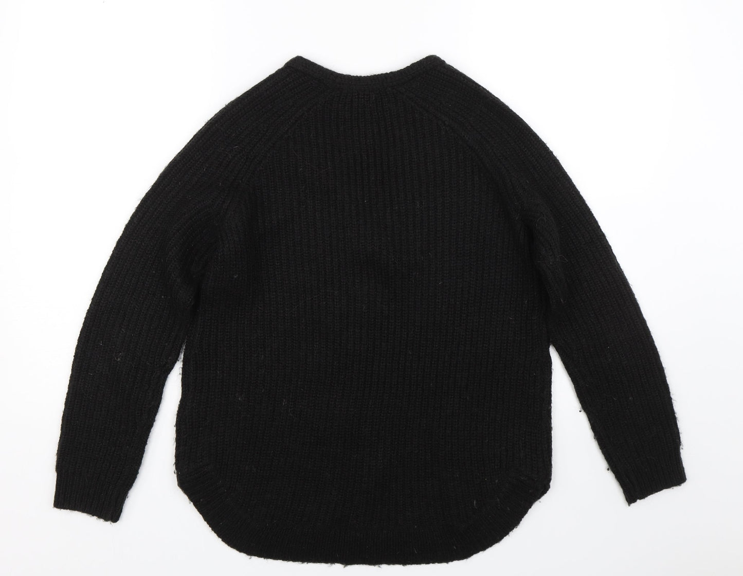 Womens UK Size S H&M Black Pullover Jumper