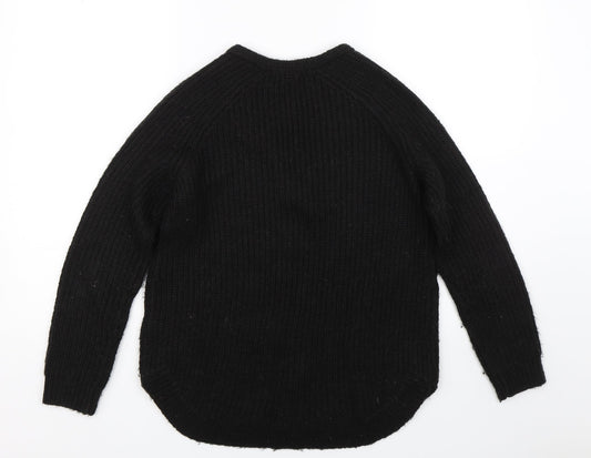 Womens UK Size S H&M Black Pullover Jumper