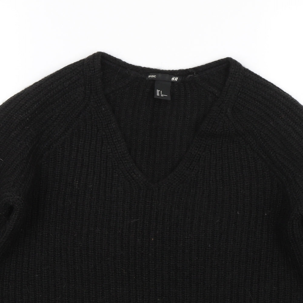 Womens UK Size S H&M Black Pullover Jumper