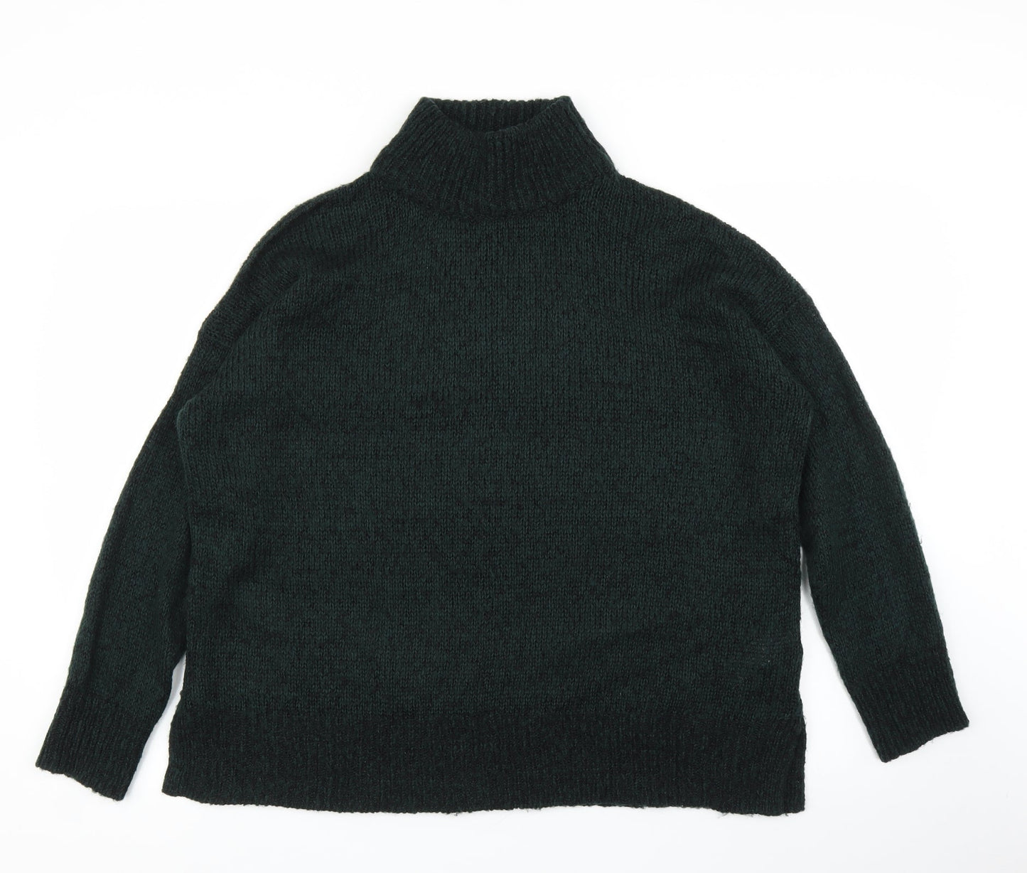 Womens UK Size L New Look Green Pullover Jumper