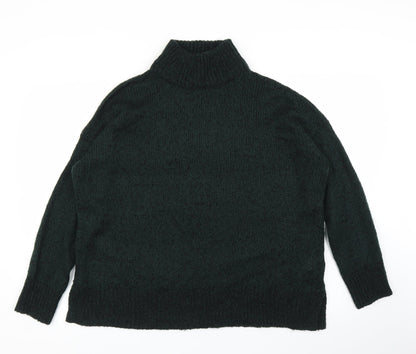 Womens UK Size L New Look Green Pullover Jumper