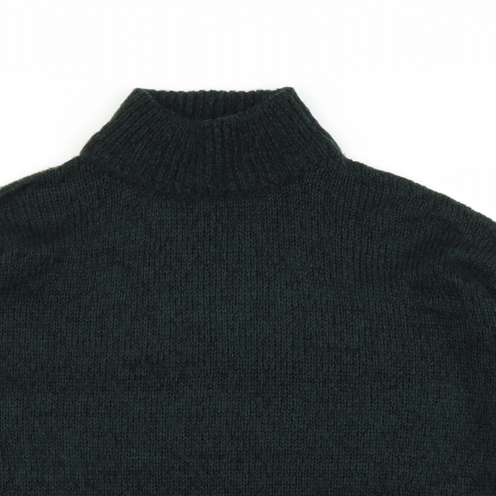 Womens UK Size L New Look Green Pullover Jumper