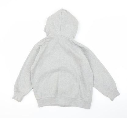 Emporio Armani Ea7 Boys Grey   Full Zip Hoodie Size 9-10 Years