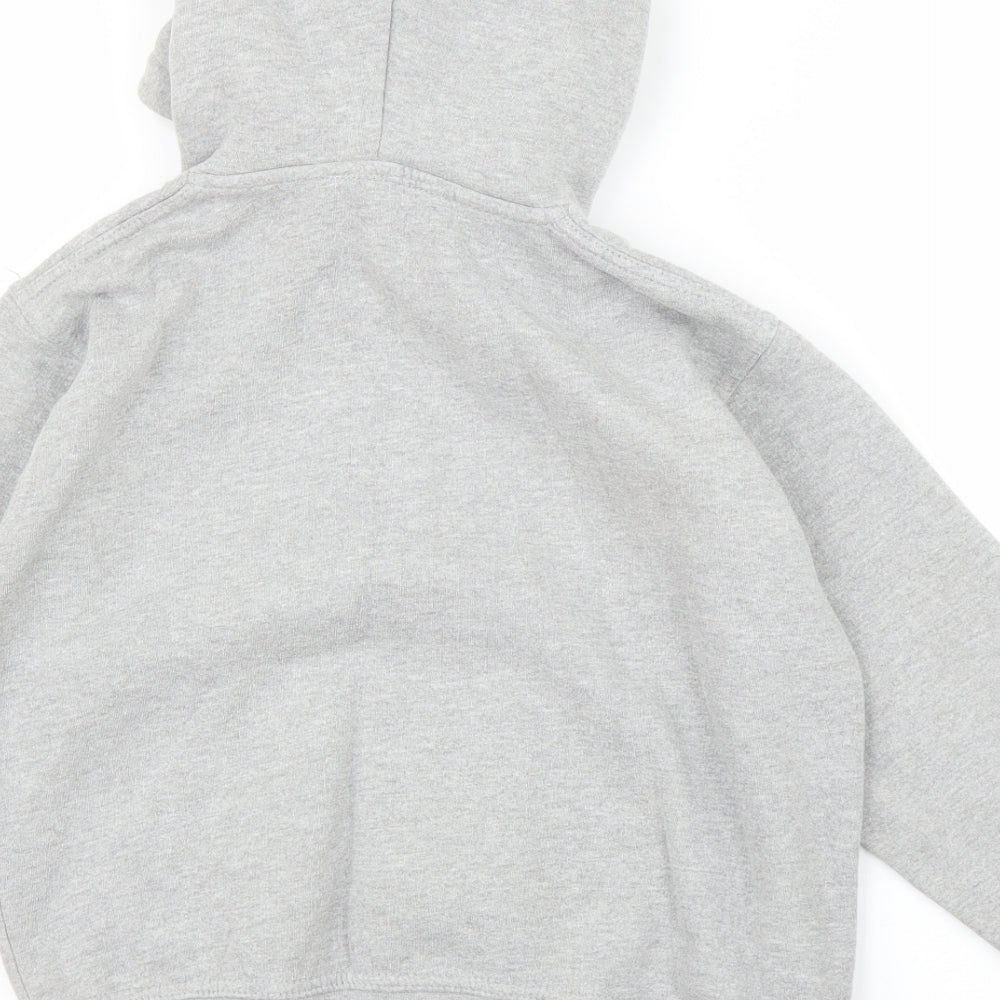 Emporio Armani Ea7 Boys Grey   Full Zip Hoodie Size 9-10 Years