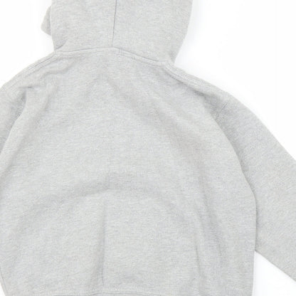 Emporio Armani Ea7 Boys Grey   Full Zip Hoodie Size 9-10 Years